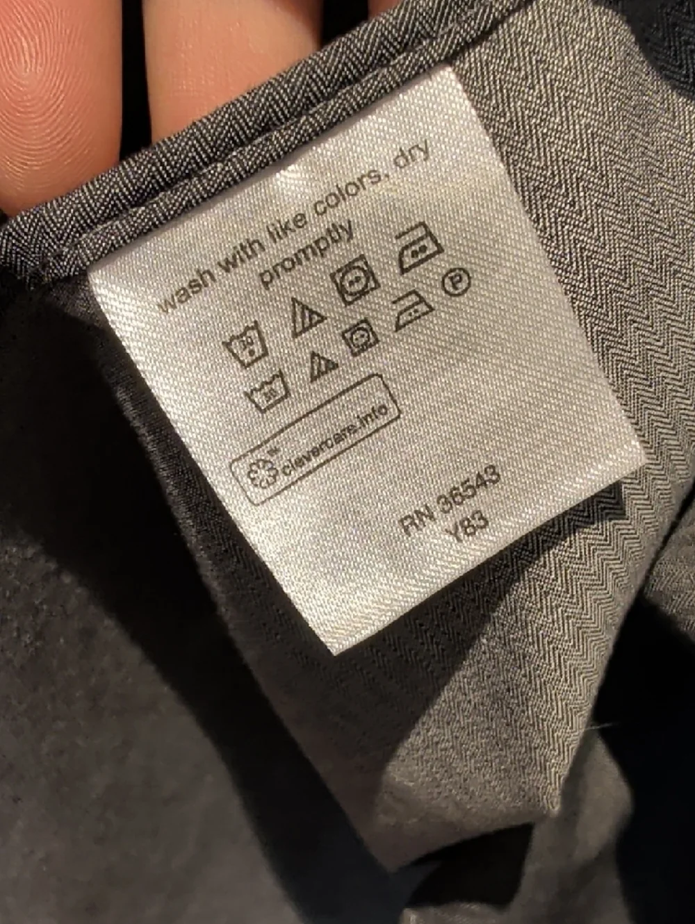 Calvin Klein Men's Steel Grey Button-Down Dress Shirt - Picture 4 of 7